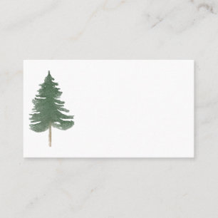 Carte de visite de jardin paysagiste de pin
