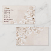 Carte de visite de jardin urbain (Devant / Derrière)