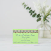 Carte de visite de jardin vintage (Debout devant)