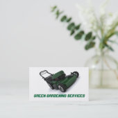 Carte de visite de jardinage (Debout devant)