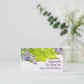 Carte de visite de jardinier (Debout devant)
