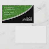 Carte de visite de jardinier de jardin paysager (Devant / Derrière)