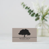 Carte de visite de jardinier de jardin paysager (Debout devant)