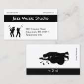 Carte de visite de jazz (Devant / Derrière)