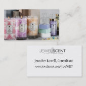 Carte de visite de JewelScent (Devant / Derrière)