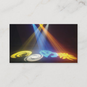 Carte de visite de jockey de disque