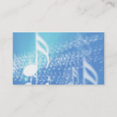 Carte de visite de jockey de disque (Dos)