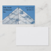 Carte de visite de joint d'architecte/fenêtre (Devant / Derrière)