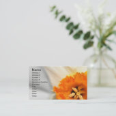 Carte de visite de jonquille (Debout devant)