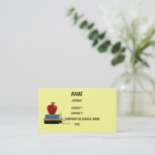 Carte de visite de jours d'école (Debout devant)