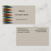 Carte de visite de jours d'école (Devant / Derrière)