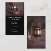 Carte de visite de juges (Devant / Derrière)