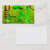 Carte de visite de jungle (Devant / Derrière)