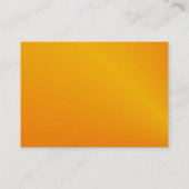 Carte de visite de jus d'orange (Dos)