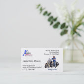 Carte de visite de klaxon d'Eddie (Debout devant)