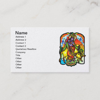 Carte de visite de Krishna