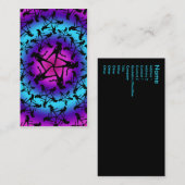 Carte de visite de la "aurore" (Devant / Derrière)