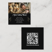 Carte de visite de la batterie personnalisée avec (Devant / Derrière)