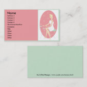Carte de visite de la beauté #5 (Devant / Derrière)