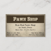 Carte de visite de la Boutique Pwn (Devant)