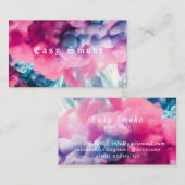 Carte de visite de la boutique Vape Fumée rose (Devant / Derrière)