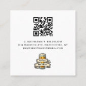 Carte de visite de la brasserie Bar Beer (Dos)