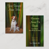 Carte de visite de la Bretagne (Devant / Derrière)