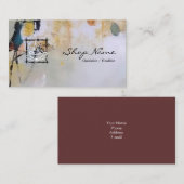 Carte de visite de la cafétéria (Devant / Derrière)