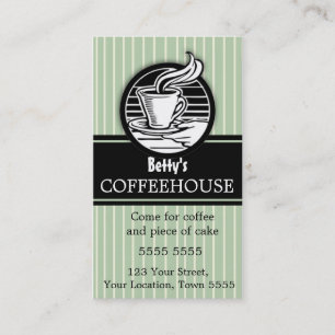 Carte de visite de la cafétéria
