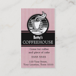 Carte de visite de la cafétéria