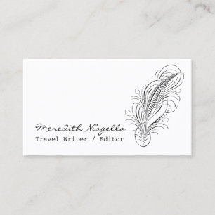 Carte de visite de la cannette de l'auteur