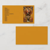 Carte de visite de la carte de jury (Devant / Derrière)