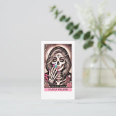 Carte de visite de la carte Tarot Tech Nail (Debout devant)
