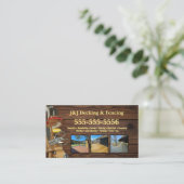 Carte de visite de la ceinture d'outil de pont et  (Debout devant)