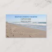 Carte de visite de la charte de pêche maritime (Devant)