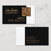 Carte de visite de la Compagnie de bois de chauffa (Devant / Derrière)