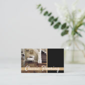 Carte de visite de la construction du sol et du so (Debout devant)