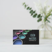 Carte de visite de la construction d'un peintre (Debout devant)