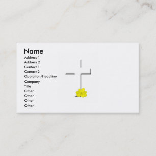 Carte de visite de la Croix blanche