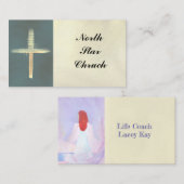 Carte de visite de la Croix de la Lumière Chrétien (Devant / Derrière)