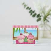 Carte De Visite De la cuisine de plage - SRF (Debout devant)