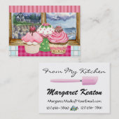 Carte De Visite De la cuisine de plage - SRF (Devant / Derrière)