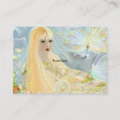 Carte de visite de la dame d'automne (Dos)