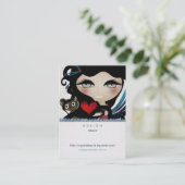 Carte de visite de la douceur de la poupée (Debout devant)