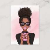 Carte de visite de la femme du chef (Devant)