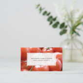 Carte de visite de la ferme de la famille Red Toma (Debout devant)