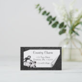 Carte de visite de la feuille Curl (Debout devant)