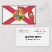 Carte de visite de la Floride (Devant / Derrière)