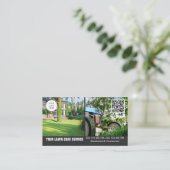 Carte de visite de la garde légale avec photo doub (Debout devant)