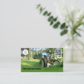 Carte de visite de la garde légale avec photo doub (Debout devant)